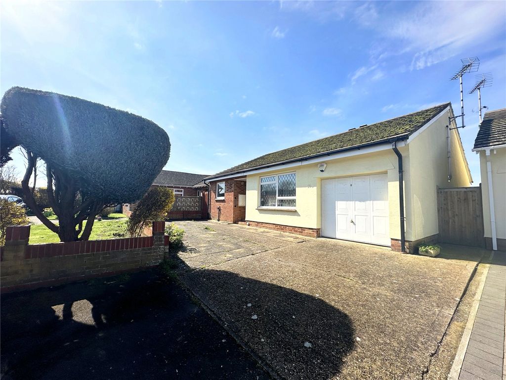 3 bed bungalow for sale in Westlands, Rustington, Littlehampton, West