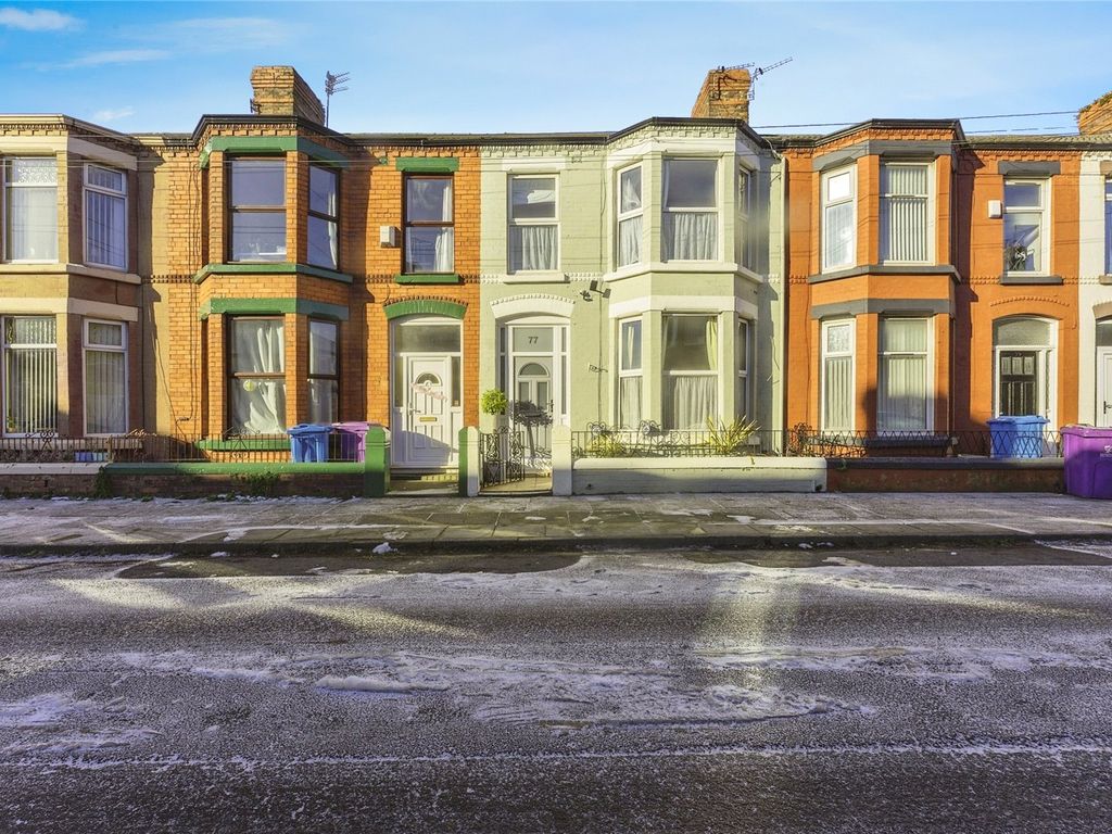 3 bed terraced house for sale in Brookdale Road, Liverpool, Merseyside