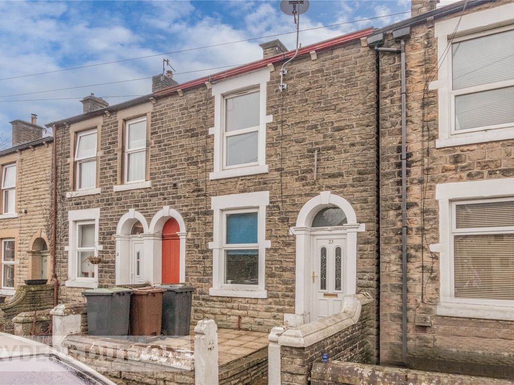 2 bed terraced house for sale in Railway Street, Hadfield, Glossop