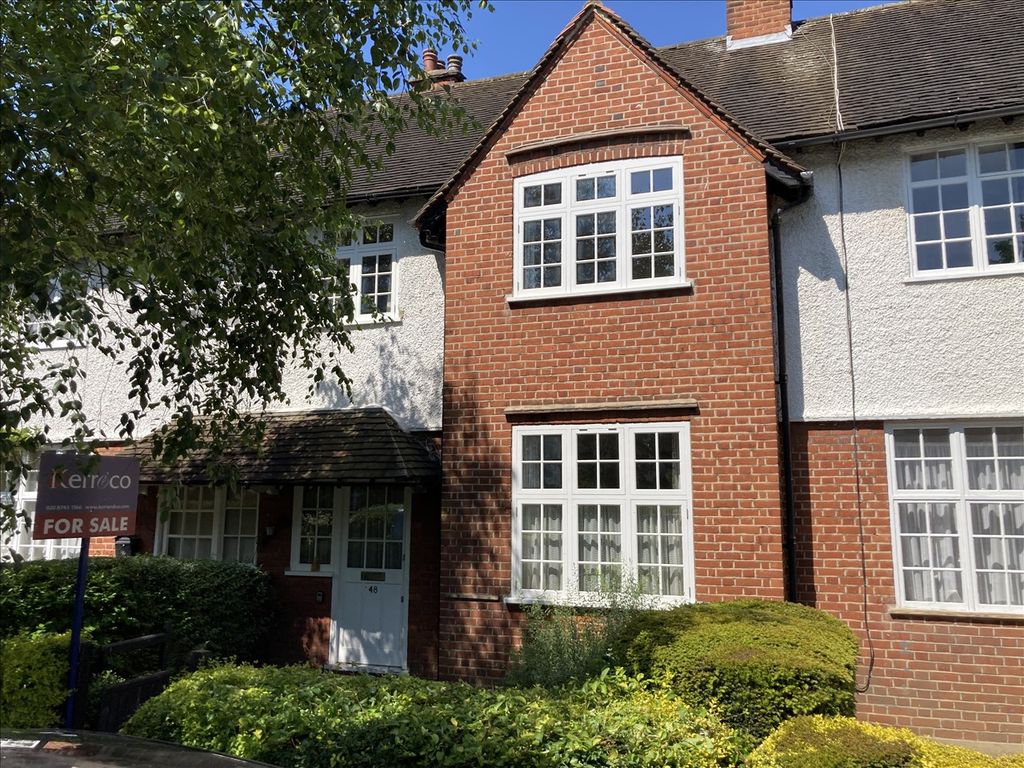 3 bed terraced house for sale in Holyoake Walk, London W5, £775,000