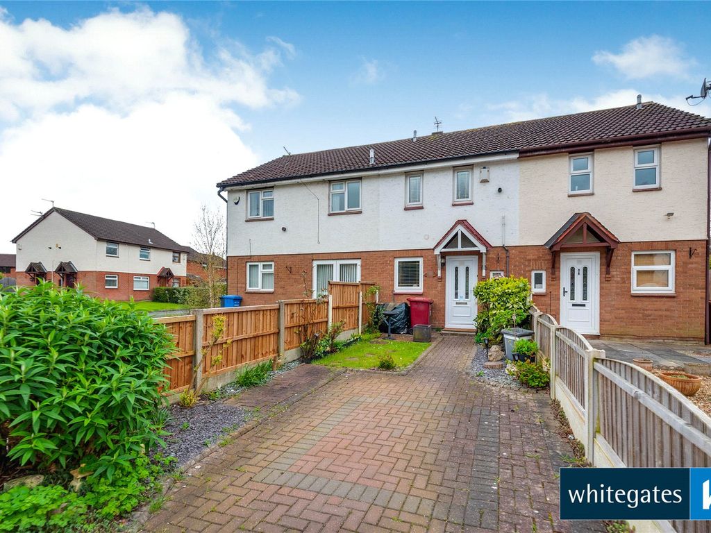 2 bed terraced house for sale in Rainbow Drive, Halewood, Liverpool, Merseyside L26, £140,000