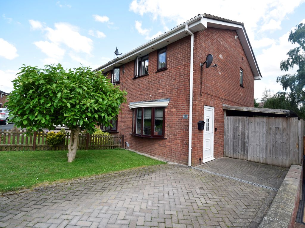2 bed semidetached house for sale in Blakemere Close, Whitchurch SY13