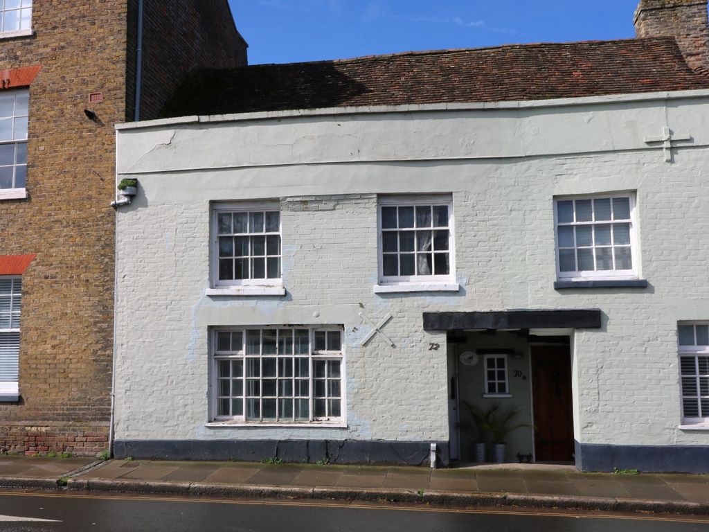 3 bed terraced house for sale in New Street, Sandwich CT13, £250,000