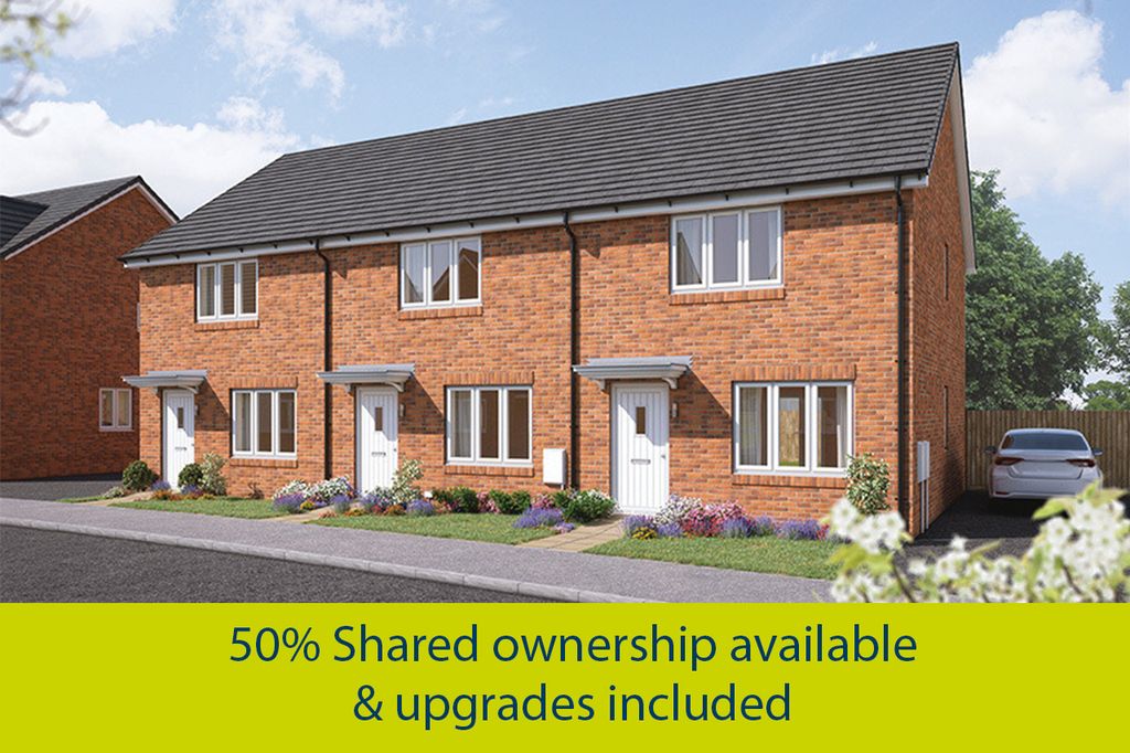 New home, 2 bed terraced house for sale in "The Cherry" at Oakleigh