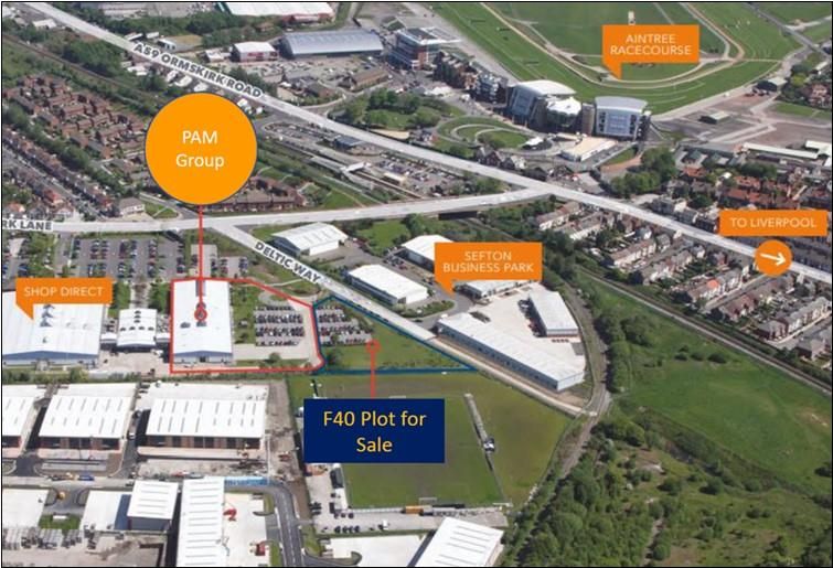 Land for sale in F40, Deltic Way, Aintree, Liverpool, Merseyside L30