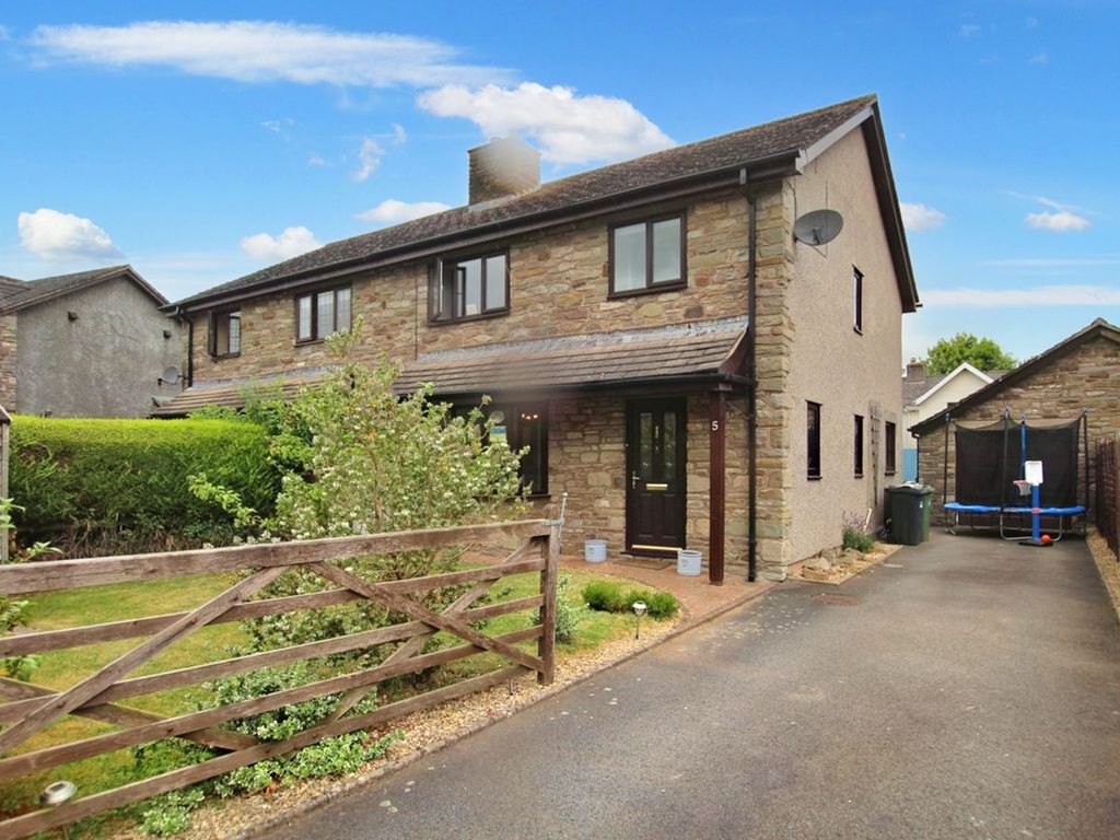 3 bed semidetached house for sale in Bronant, Talgarth, Brecon LD3