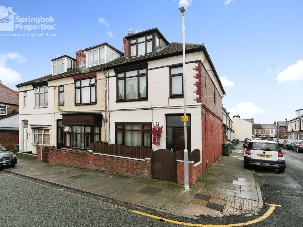 3 bed terraced house for sale in Magazine Lane, Wallasey, Merseyside