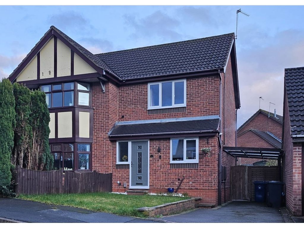 2 bed semidetached house for sale in Morston Drive, Westbury Park, Newcastle ST5, £195,000 Zoopla