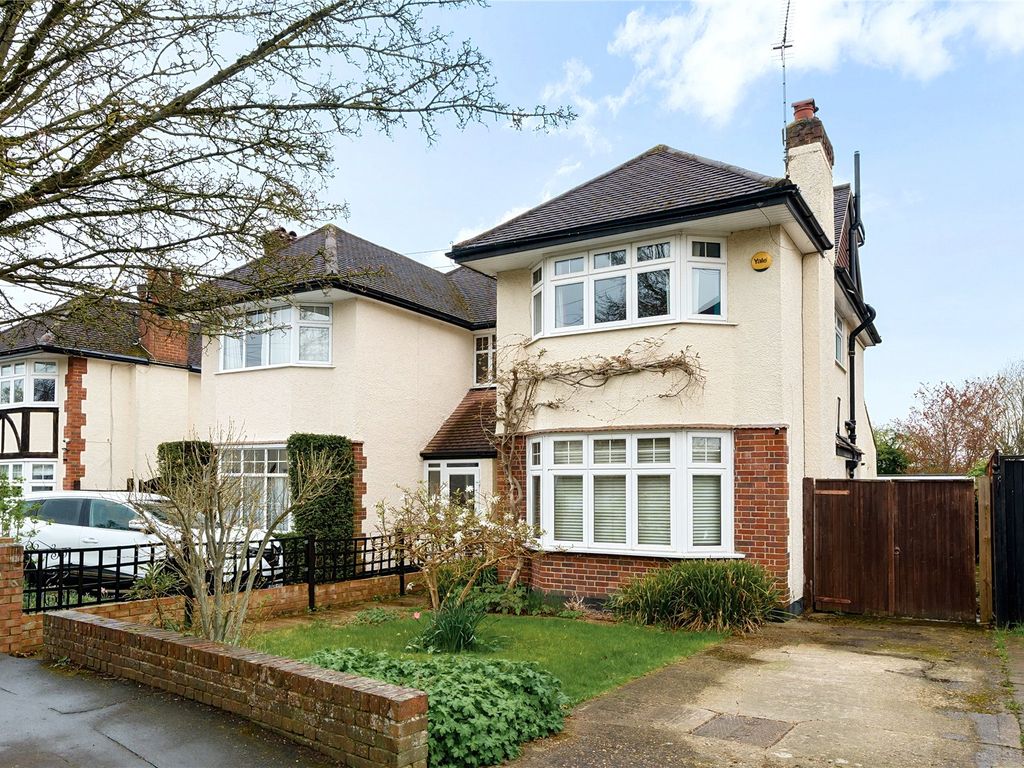 4 bed semidetached house for sale in Horsell, Surrey GU21, £750,000
