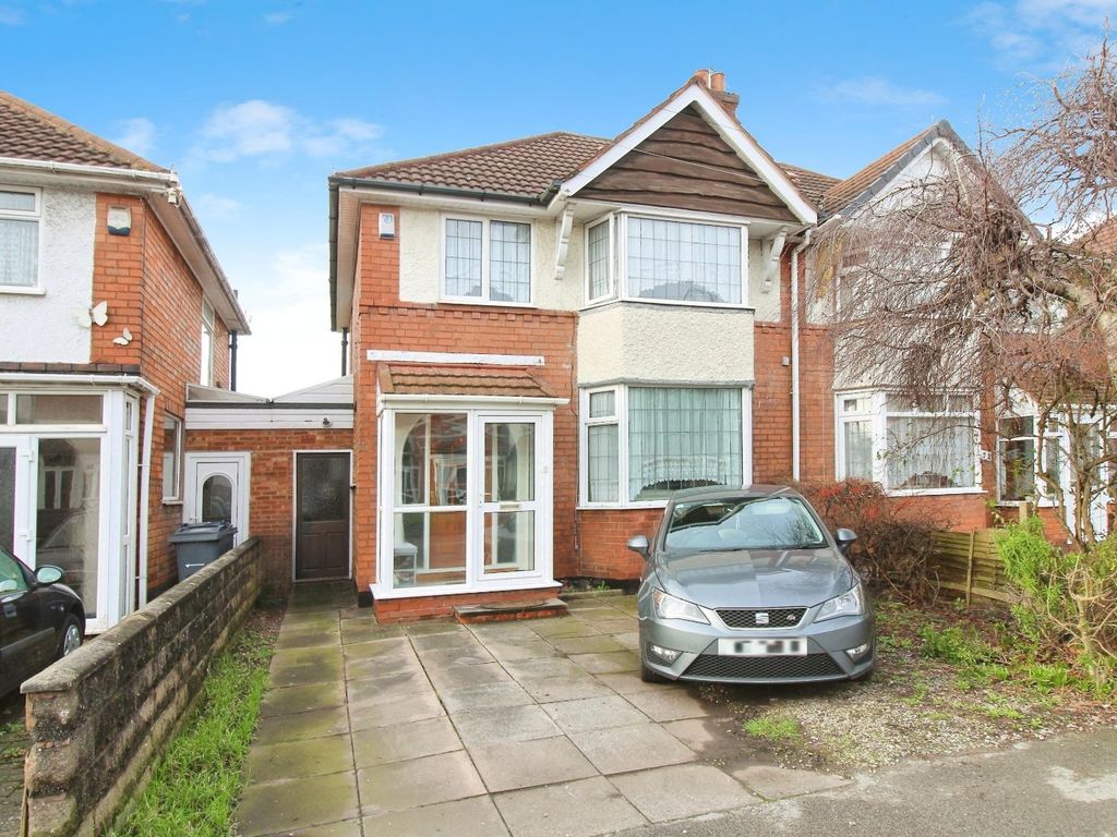 3 bed semidetached house for sale in Church Road, Yardley, Birmingham