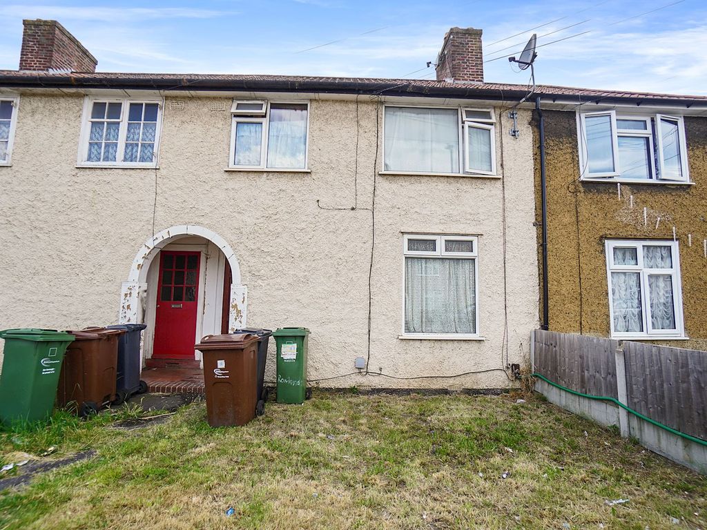 3 bed terraced house for sale in Rowlands Road, Dagenham RM8, £400,000