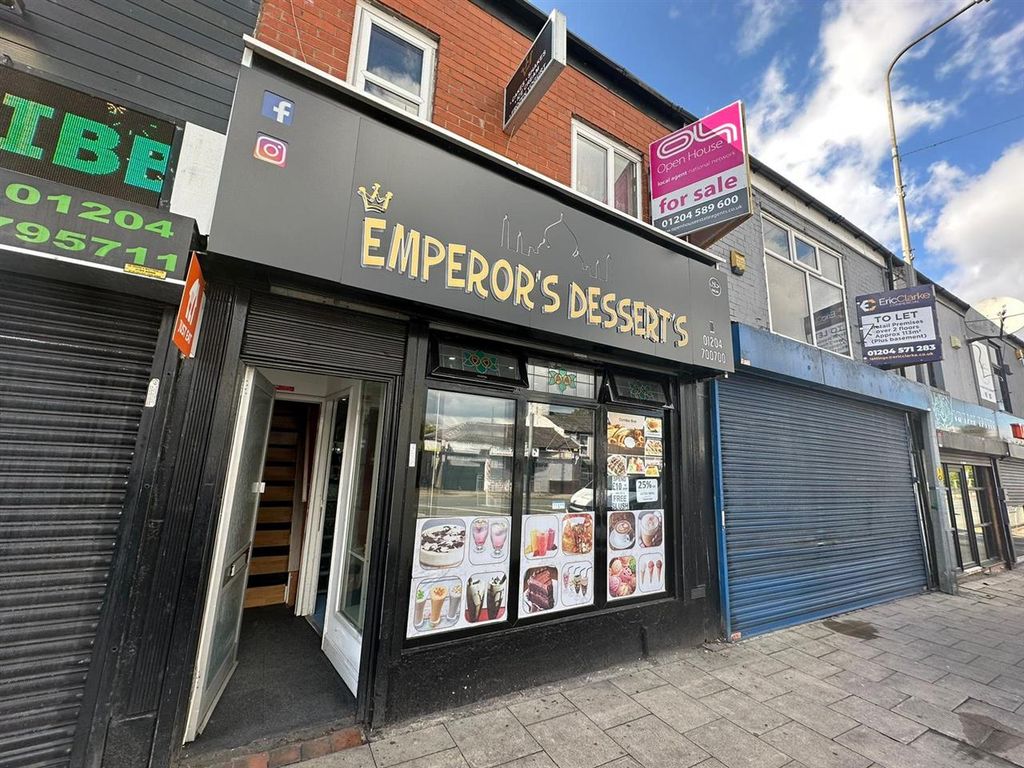 Commercial property for sale in Higher Market Street, Farnworth, Bolton