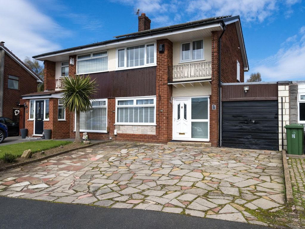3 bed semidetached house for sale in Abbot Croft, Westhoughton, Bolton