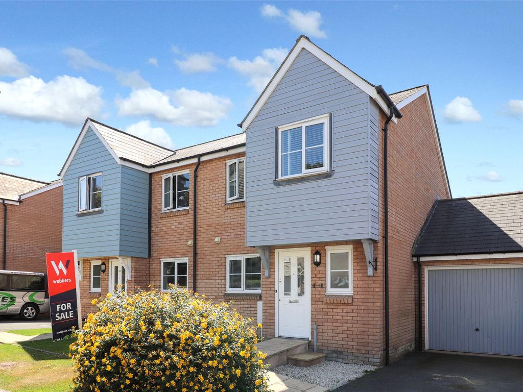 3 bed semidetached house for sale in Kingdon Avenue, South Molton EX36