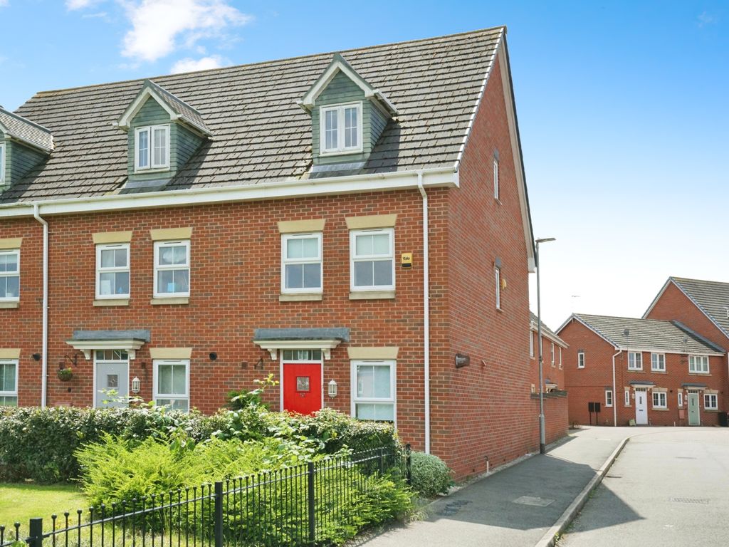 3 bed end terrace house for sale in Adam Morris Way, Coalville, Leicestershire LE67, £235,000