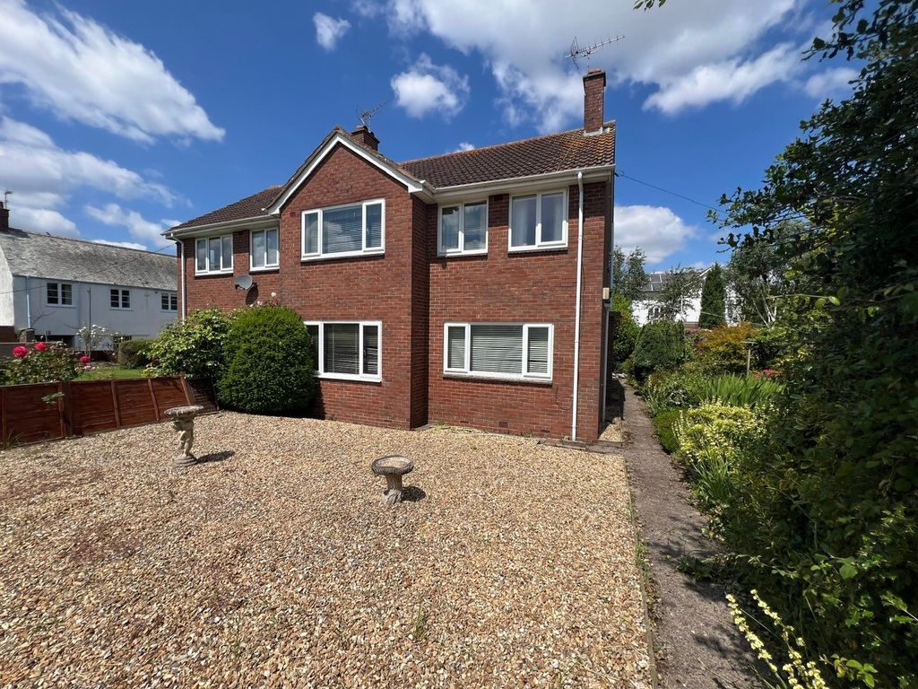 3 bed semidetached house for sale in Lower Shapter Street, Topsham