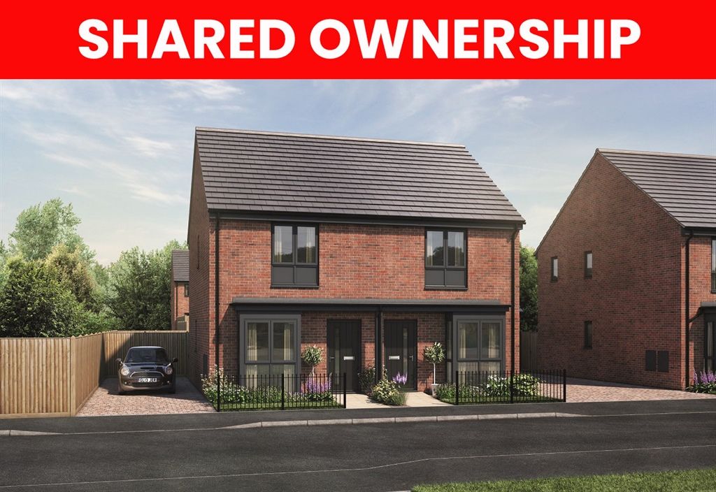 New home, 3 bed semidetached house for sale in "The Hopwood." at