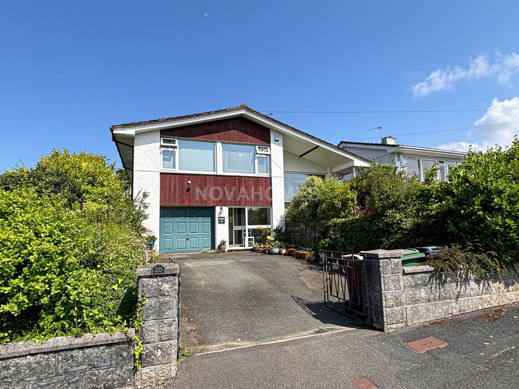 3 bed detached house for sale in Douglas Drive, Plymstock PL9, £410,000