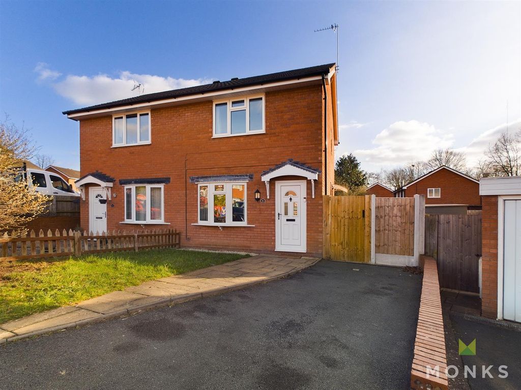 2 bed semidetached house for sale in Oriel Way, Radbrook, Green