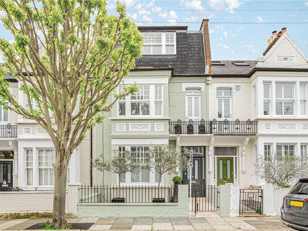 5 bed terraced house for sale in Fernhurst Road, London SW6, £2,600,000