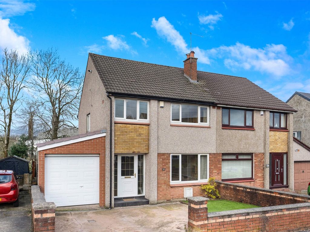 3 bed semidetached house for sale in Norfolk Crescent, Glasgow, East