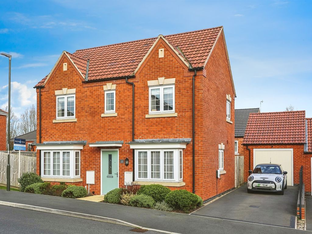 3 bed detached house for sale in Round House Close, Smalley, Ilkeston