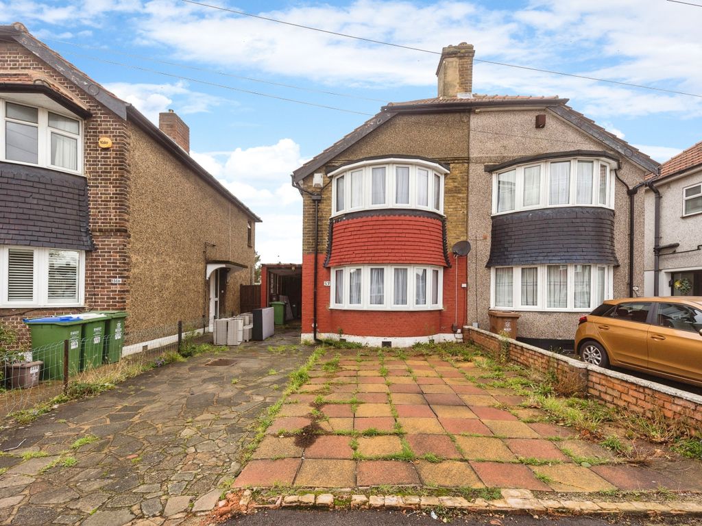2 bed semidetached house for sale in Lyme Road, Welling DA16, £400,000