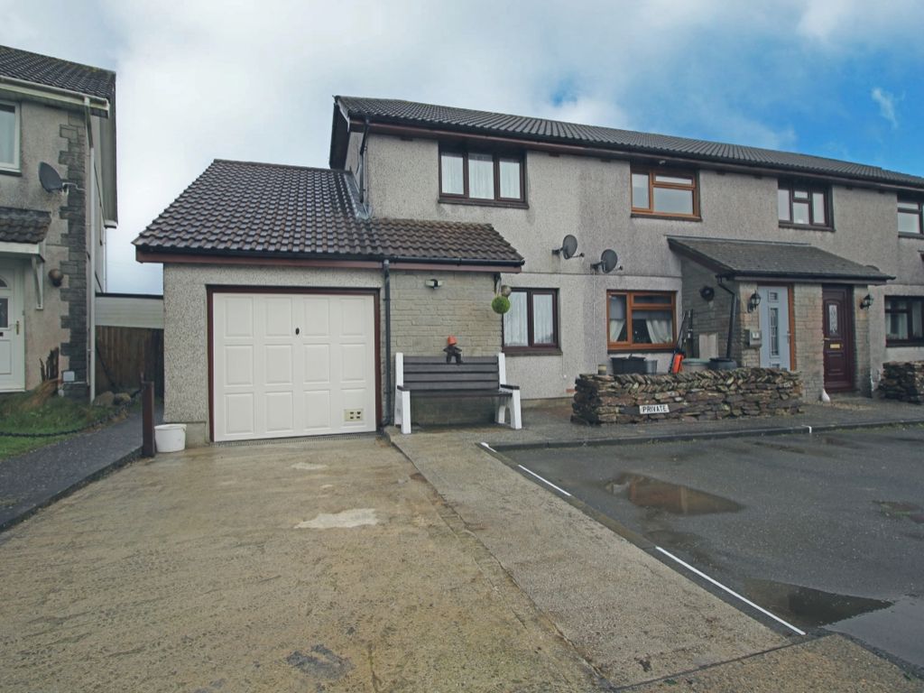 3 bed terraced house for sale in barton court, central treviscoe, st. austell, cornwall pl26