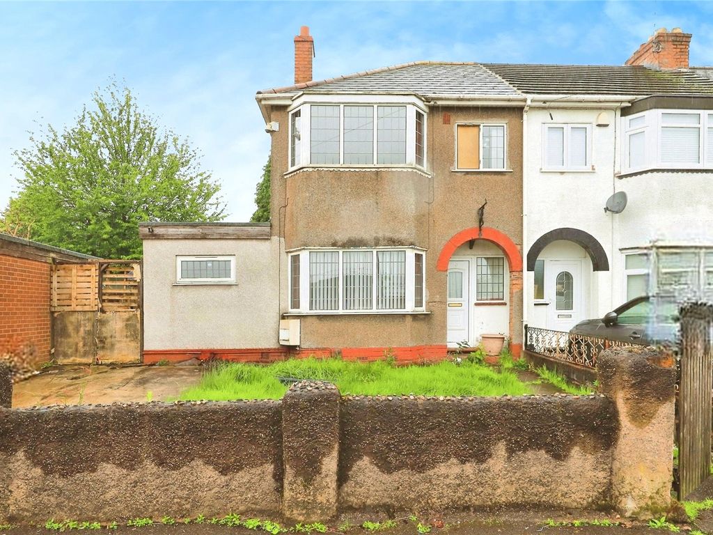 3 bed end terrace house for sale in Durberville Road, Wolverhampton