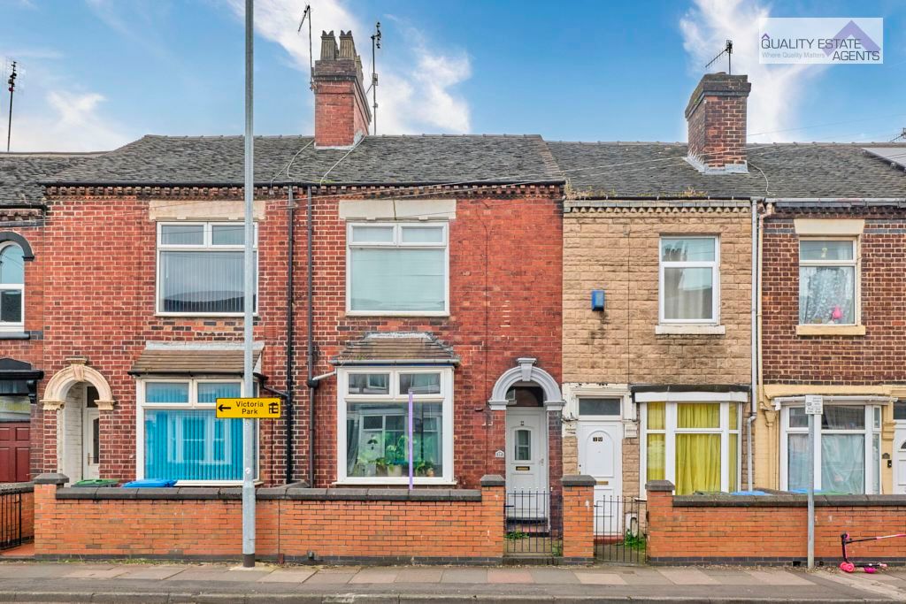 2 bed terraced house for sale in Campbell Road, StokeOnTrent ST4, £