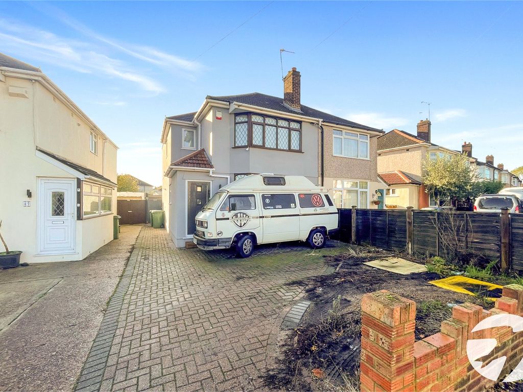 3 bed semidetached house for sale in Hook Lane, South Welling, Kent