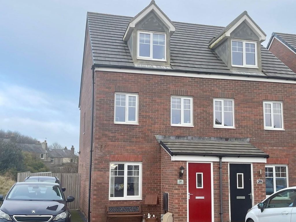 New home, 3 bed detached house for sale in Ross View, Main Road, High Harrington, Workington