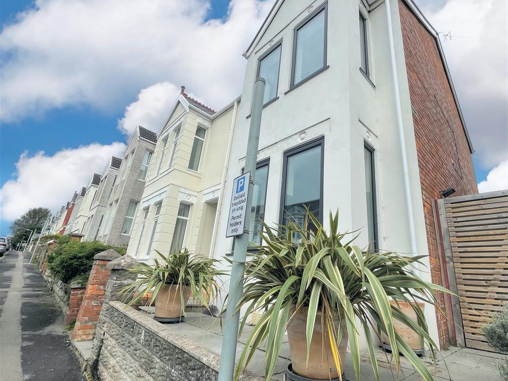 3 bed semidetached house for sale in Queens Road, Mumbles, Swansea SA3