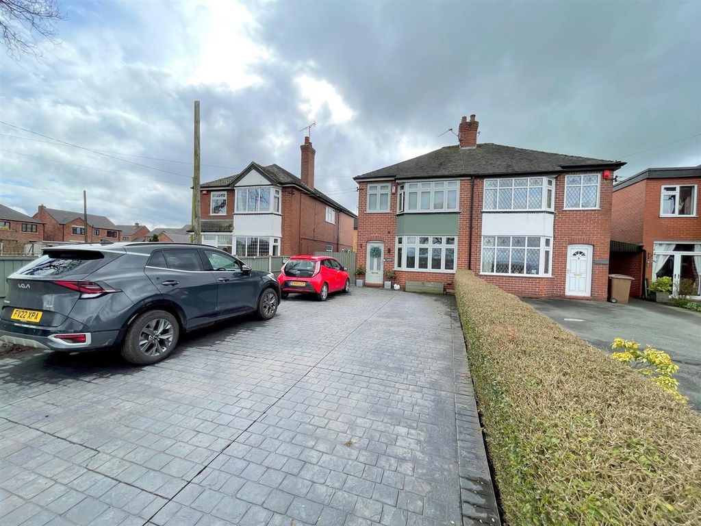 2 bed semidetached house for sale in Kingsley Road, Werrington, Stoke