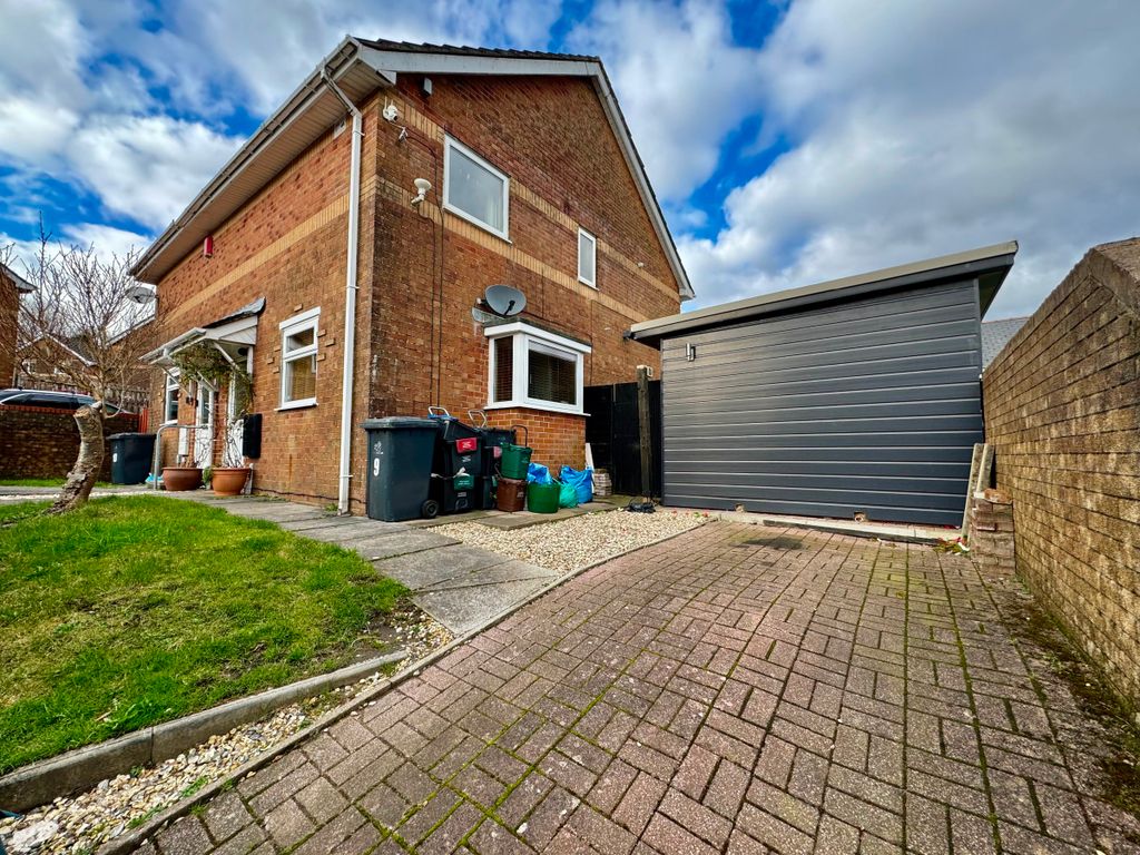 3 bed semidetached house for sale in Queen Square, Tredegar NP22, £