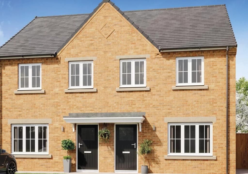 New home, 3 bed semidetached house for sale in "The Holmewood" at