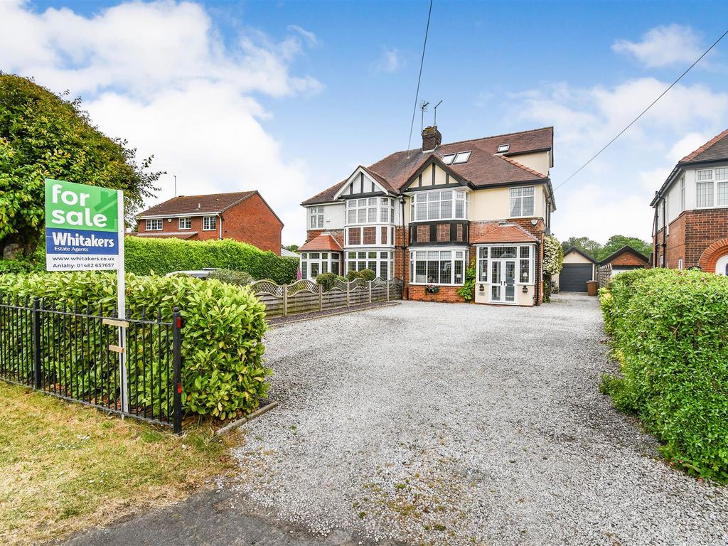 4 bed semidetached house for sale in Beverley Road, Kirk Ella, Hull
