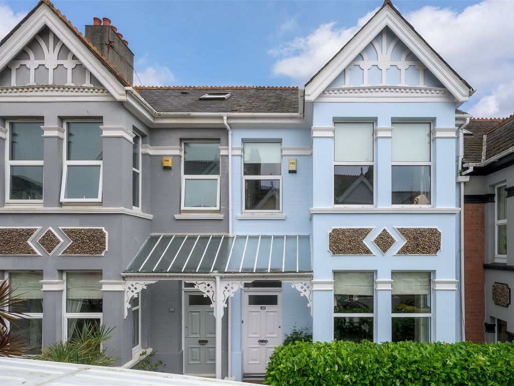 3 bed terraced house for sale in Wembury Park Road, Peverell, Plymouth