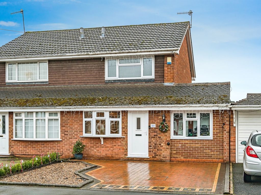2 bed semidetached house for sale in Marine Crescent, Wordsley