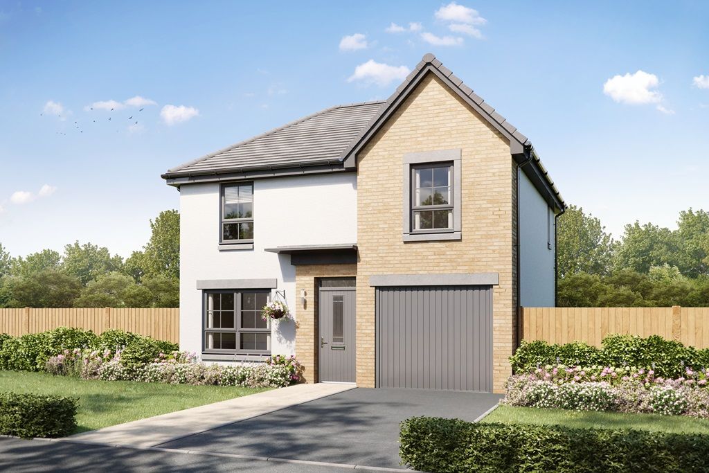 New home, 3 bed detached house for sale in "Duart" at Gairnhill