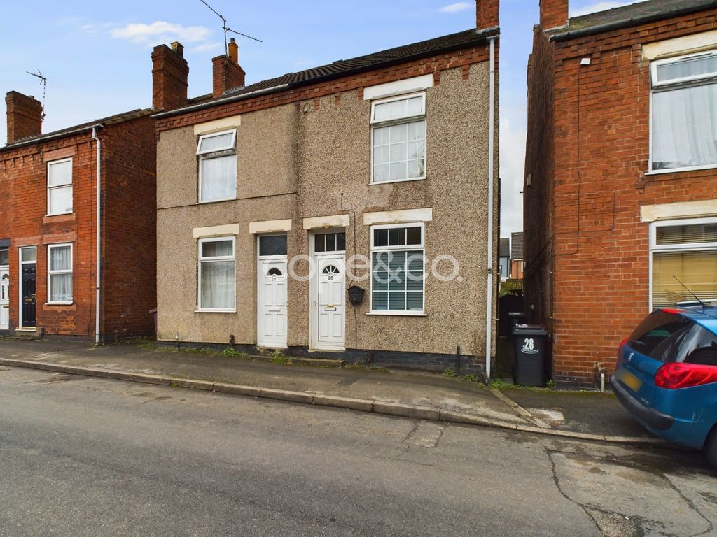 2 bed semidetached house for sale in King Street, South Normanton
