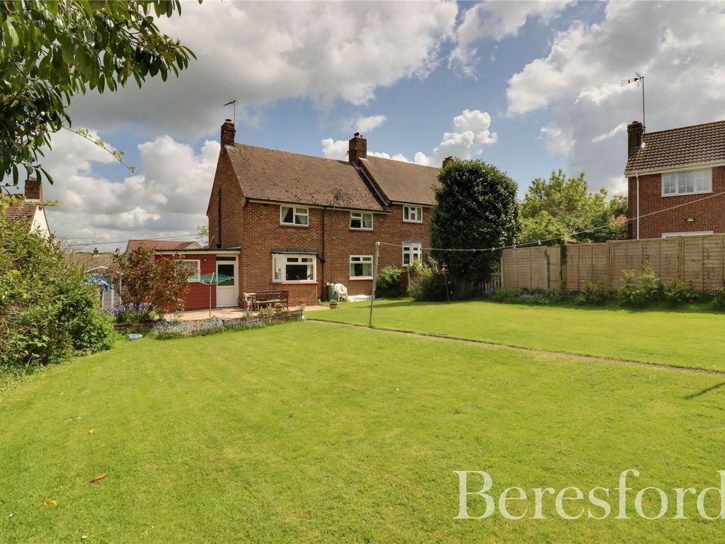 3 bed semidetached house for sale in Witham Road, Black Notley CM77