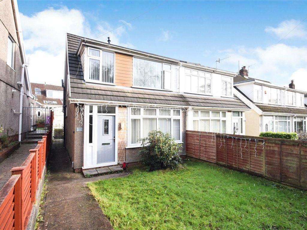 3 bed semidetached house for sale in Woodcote, Killay, Swansea SA2, £