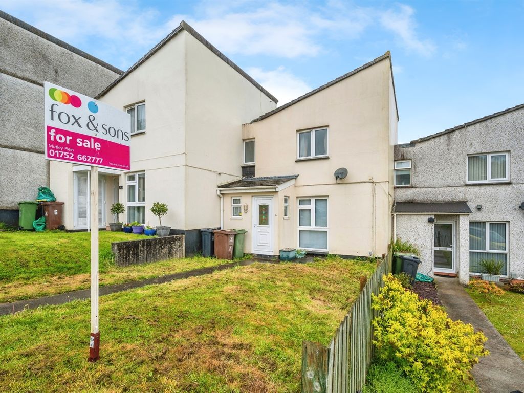 2 bed terraced house for sale in Mersey Close, Plymouth PL3, £180,000 Zoopla