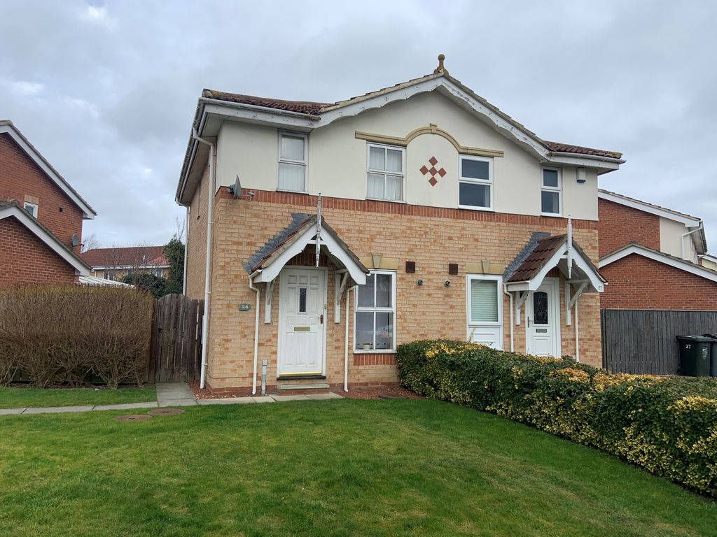 2 bed semidetached house for sale in Woodlea, Forest Hall, Newcastle