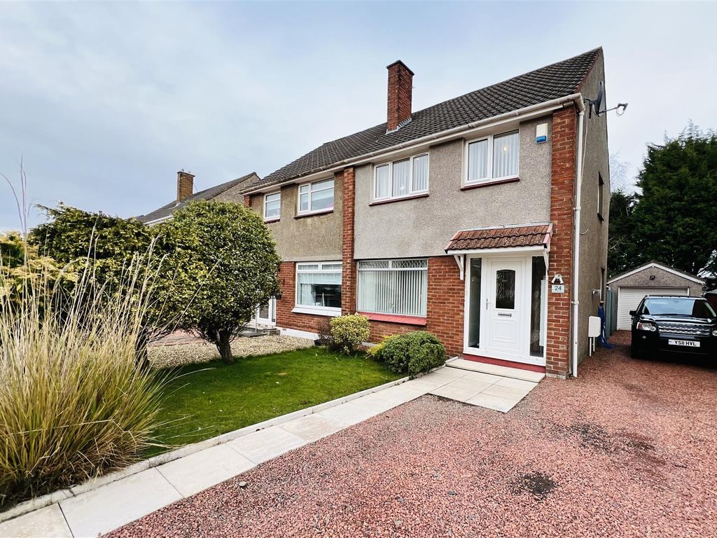 3 bed semidetached house for sale in Gilmour Drive, Hamilton ML3, £