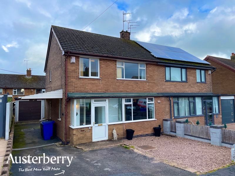 3 bed semidetached house to rent in Brindon Close, Weston Coyney