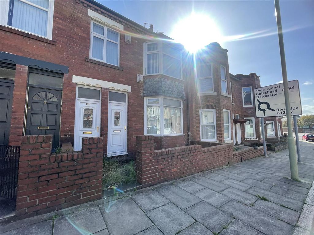 2 bed flat for sale in South Eldon Street, South Shields NE33, £55,000