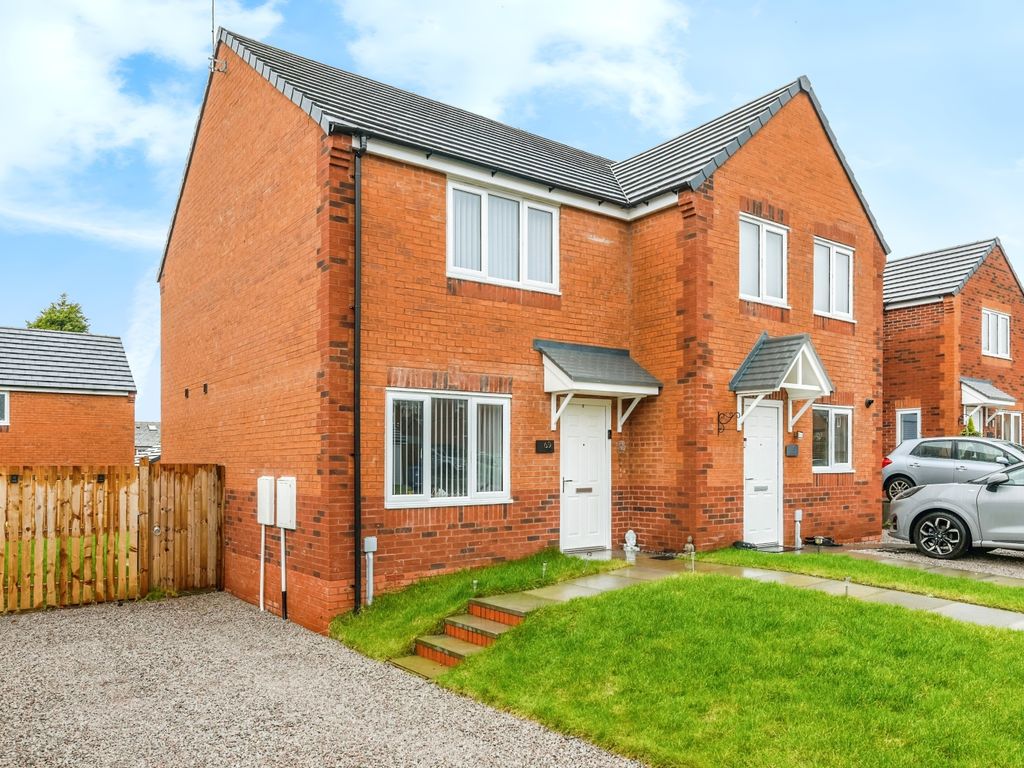 New home, 2 bed semidetached house for sale in Courtfield Drive, Skelmersdale, Lancashire WN8