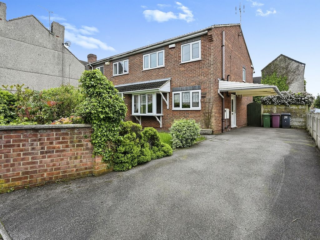 3 bed semidetached house for sale in King Street, South Normanton